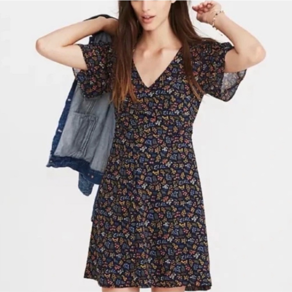 Floral Madewell mini dress